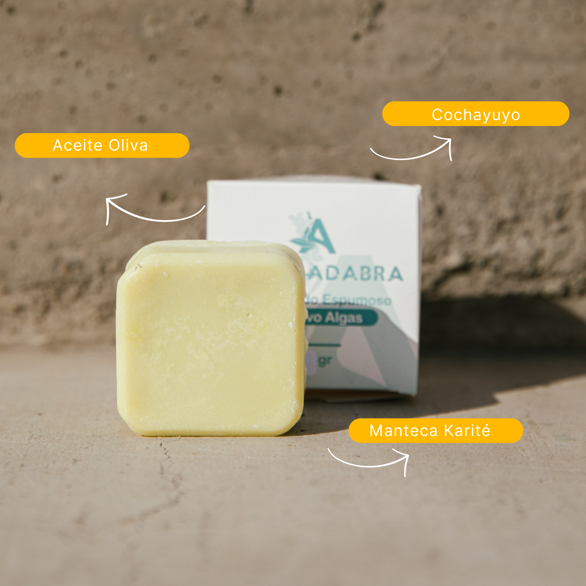 🌿 Jabón Sólido Nutritivo Algas Abracadabra 🌿